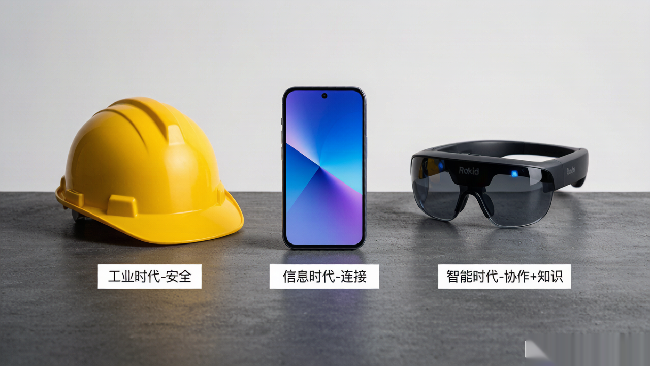 一线互联 × Rokid AI眼镜：为什么它是工业4.0时代一线人员的标准装备？